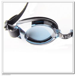 黑貂 SABLE 原装正品 泳镜 620平光 标准光学镜片 绝对平面舒适型游泳眼镜 防水防雾 SB620